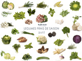 Produits frais et de saison, avril