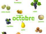 Produits frais et de saison, octobre