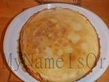 Crêpes au sucre vanillé  fait- maison 