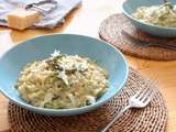 Asparagus, lemon and three cornered leek risotto // Risotto aux asperges, citron et ail à trois angles