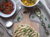 Jamie Oliver's easy flatbreads, with a wild garlic twist // Les pains galettes faciles de Jamie Oliver, avec une touche d'ail des ours