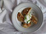 Potato and sauerkraut pierogi // Pierogi à la pomme de terre et choucroute