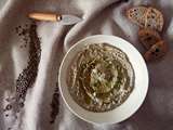 Puy lentil and pumpkin seeds hummus // Houmous aux lentilles du Puy et aux graines de courge (Battle food)