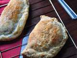 Sweet potato, kale, chard and goats cheese pasties // Chaussons à la patate douce, chou kale, blettes et fromage de chèvre