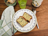 Cake salé courgette parmesan et menthe