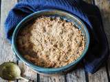 Crumble de pommes au spéculoos