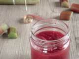 Confiture de rhubarbe et framboises au guarana - Rhubarb raspberry jam with guarana