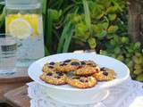 Biscuits aux flocons d’avoine et myrtilles