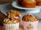 Muffins à la pâte à tartiner chocolat-noisettes