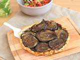 Tarte tatin aux aubergines