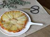 Tarte tatin aux endives caramélisées et fromage de chèvre