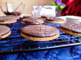 Biscuits Nappés au Chocolat | Recette des « Granola » maison