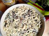 Fusilli Crémeux aux Champignons