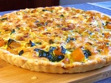 Quiche Butternut et Epinards