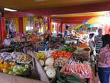 Marché de Victoria et fruits locaux