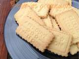 Biscuits des gourmands et gourmandes ou petits sablés