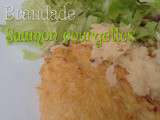 Brandade de saumon et courgettes