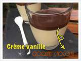 Crème vanille et son croquant chocolat