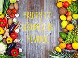 Fruits et legumes de fevrier