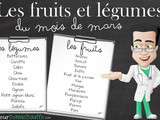 Légumes et fruits de Mars