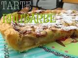 Tarte à la rhubarbe