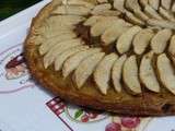 Tarte fine aux pommes et spéculos