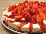 Cheesecake fraises