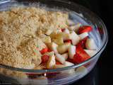 Crumble de fruits { Poire, Fraise, Myrtille }