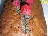 Cake aux framboises et Carambars