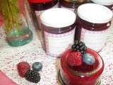 Confiture aux fruits rouges