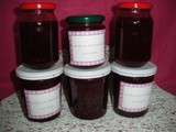 Confiture de framboises