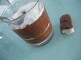 Mousse au chocolat et à la noix de coco