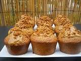 Muffins au yaourt et aux spéculoos