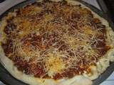 Pizza bolognaise