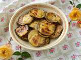 Beignets d’aubergine au four (vegan)