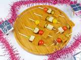 Brochettes de Noël au pain d’épices (vegan)