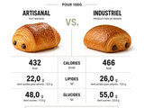 Calories d’un pain au chocolat de boulangerie : le vrai bilan nutritionnel