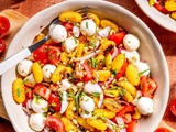 Cette salade aux gnocchis poêlés fait un carton cet été (et elle est prête en 15 minutes seulement)