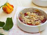 Crumble fraises et bananes