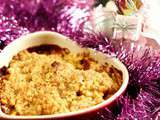 Crumble mangue-ananas