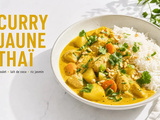 Curry jaune au poulet : lait de coco, pommes de terre et piquant facile à doser