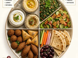 Mezzé libanais : froids, chauds et pains à prévoir pour un plateau équilibré