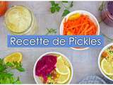 Pickles de chou rouge ultra rapides