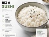 Riz à sushi au rice cooker : maîtrisez la texture parfaite en 1:1,5