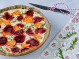 Tarte patate douce – betterave