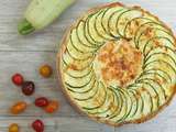 Quiche saumon courgette