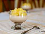 Panna cotta à l’ananas en vidéo