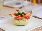 Salade d’avocats aux crevettes en vidéo