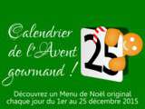 Bûche de Noël sans sucre: Calendrier de l'Avent 2015