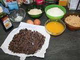 Cookies pralin, amandes et pépites de chocolat